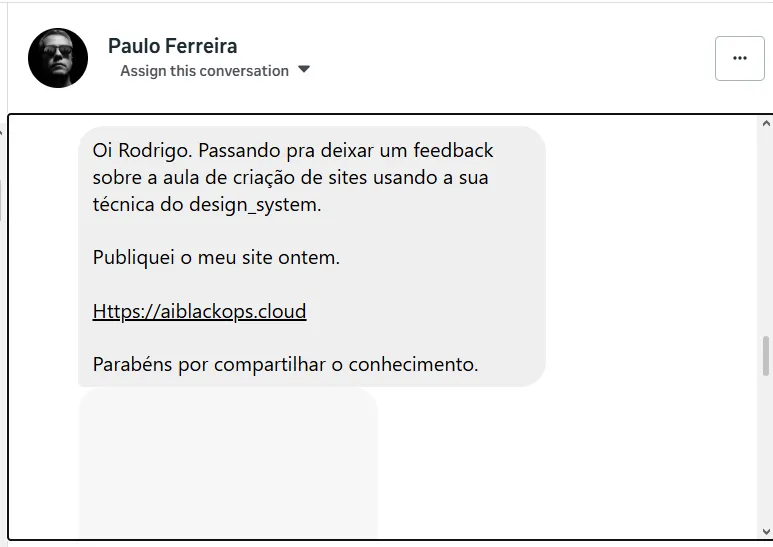 Depoimento de aluno da Formação AI Designer — captura de tela 2026-03-20 142002