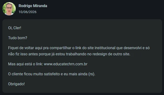 Depoimento de aluno da Formação AI Designer — depoimento rodrigo miranda