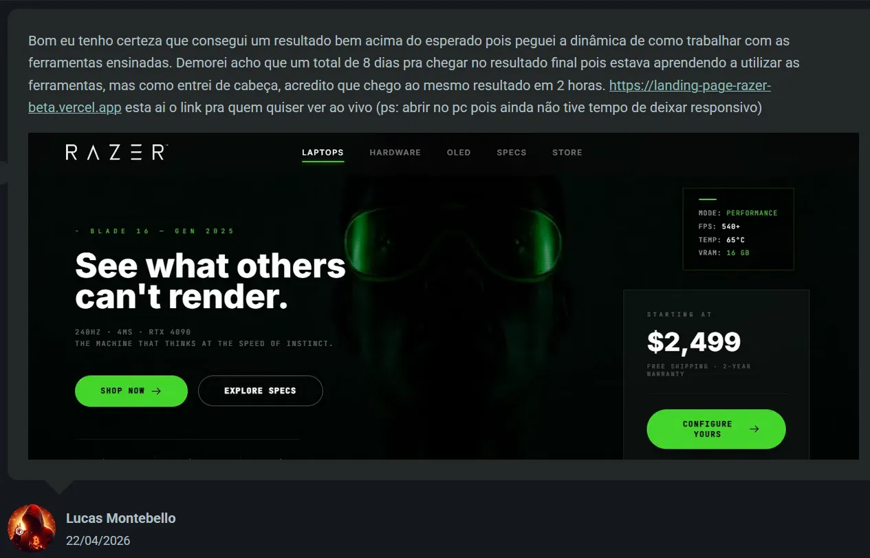 Depoimento de aluno da Formação AI Designer — depoimento_lucas_montebello