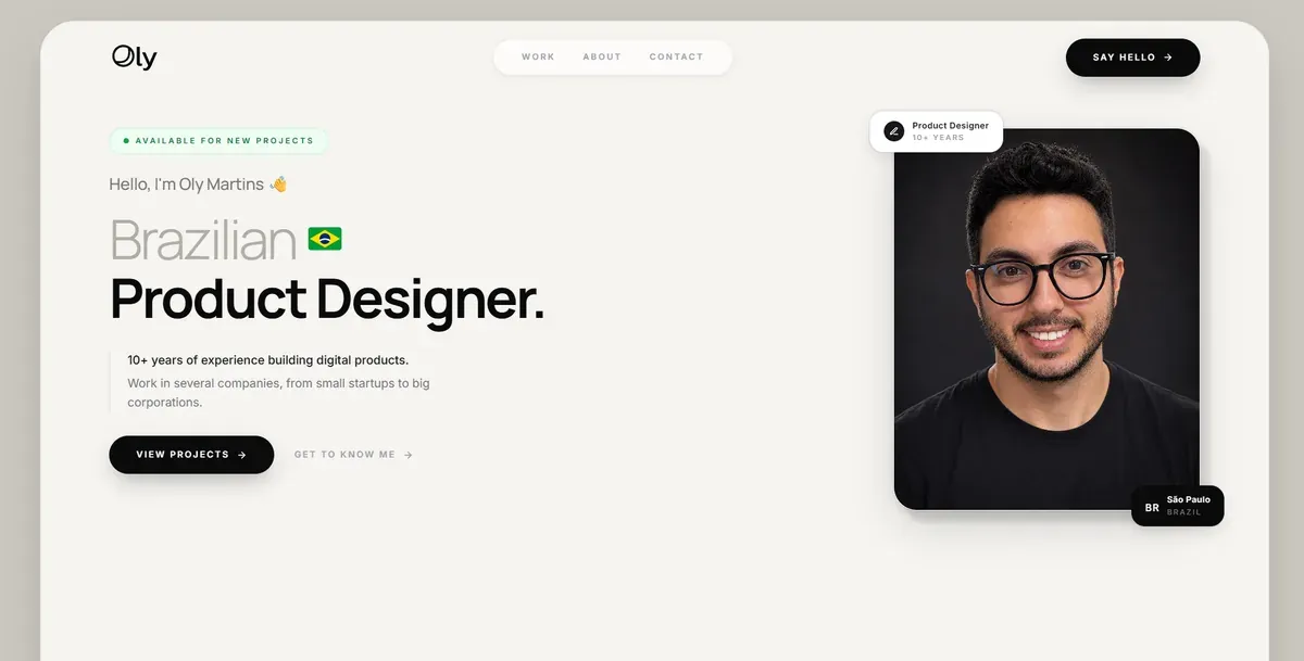 Página feita por aluno da Formação AI Designer