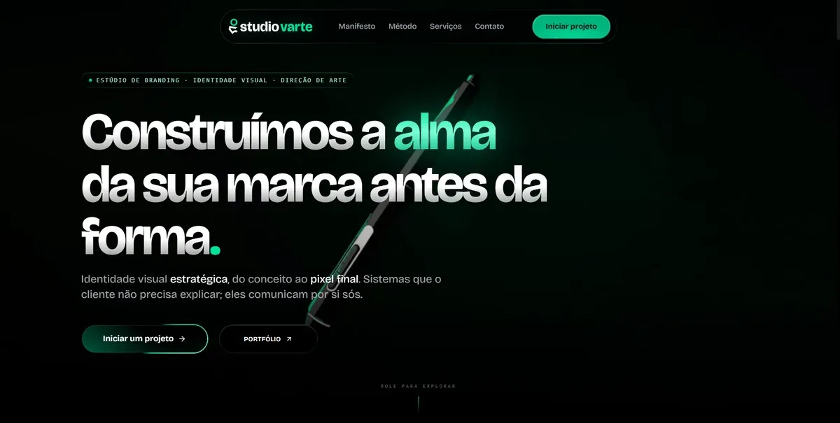 Página feita por aluno da Formação AI Designer