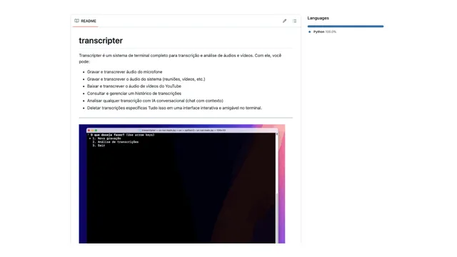 Transcripter – Transcreva qualquer áudio com IA