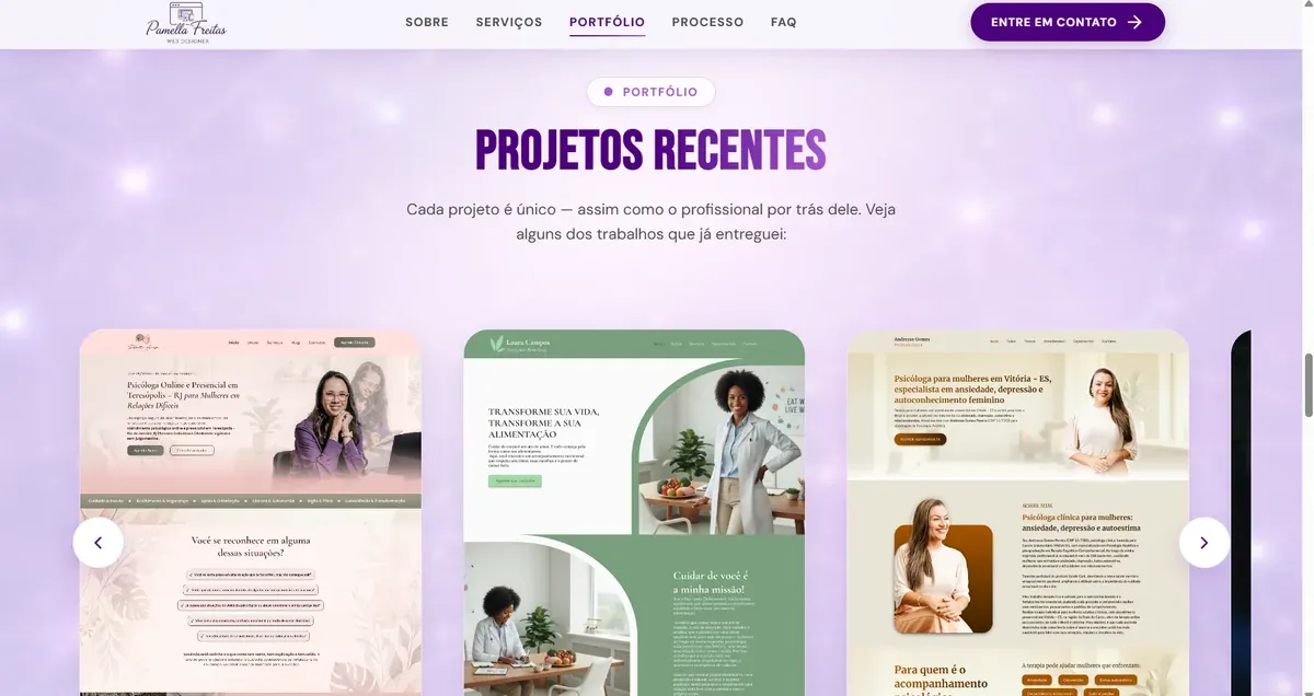 Página feita por aluno da Formação AI Designer