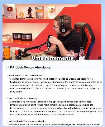 Resumidor de Podcasts