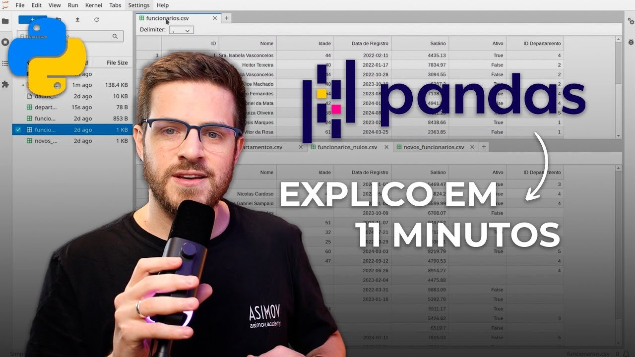 Material do vídeo “Tudo sobre Pandas em 11 minutos”
